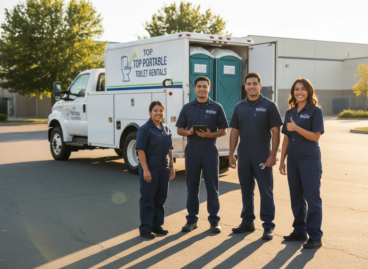 Short Term Porta Potty Rental company in Mappsville, VA